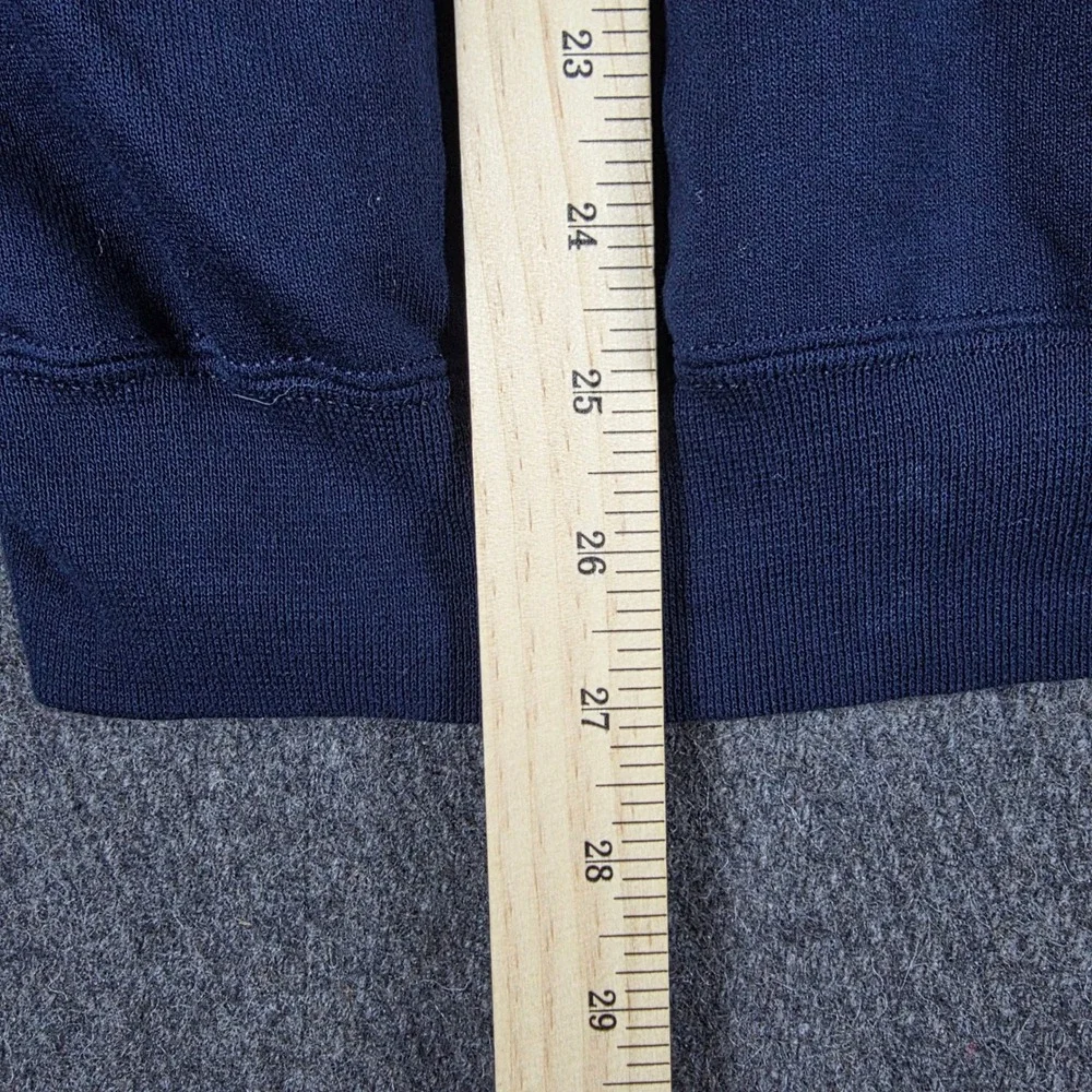 Vintage‎ 90s Champion Sweatshirt Mens Medium Navy Blue Embroidered Logo Crewneck